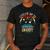 I Leveled Up To Daddy Est 2026 Dad Level Unlocked New Dad Men's Casual T-Shirt Dark Grey