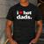 I Love Hot Dads Top For Hot Dad Joke I Heart Hot Dads Men's Casual T-Shirt Dark Grey
