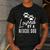 Loved By A Rescue Dog Foster Mom Rescue Dad Men's Casual T-Shirt Dark Grey