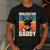 Malinois Dad Maligator Daddy Belgian Malinois Men's Casual T-Shirt Dark Grey