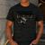 Mallard Duck Hunting Camo Easily Distracted Duck Dad Men's Casual T-Shirt Dark Grey