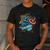 Marvel Captain America Legendary Dad Father's Day Men's Casual T-Shirt Dark Grey
