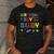 Master Builder Birthday Boy's Daddy Building Bricks Blocks Men's Casual T-Shirt Dark Grey