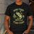 Men Here-Fishy Bass Fish Dad Fishing From Daughter Son Men's Casual T-Shirt Dark Grey