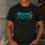 Mermaid Dad Mermaid Papa Grandpa Security Party Small Men's Casual T-Shirt Dark Grey