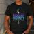 Mermaid Security Merman Merdad Mermaid Squad Fathers Day Dad Men's Casual T-Shirt Dark Grey