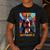Mom & Dad Of a Basshole Basset Hound With Glasses -Adults Short Sleeve Men's Casual T-Shirt Dark Grey