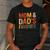 Mom & Dad's Favorite Men's Casual T-Shirt Dark Grey