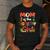 Mom And Dad Birthday Girl Matching Family Party Decorations Men's Casual T-Shirt Dark Grey