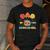 Mom And Dad Of The Birthday Girl Melon Family Matching Men's Casual T-Shirt Dark Grey