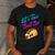 Mom Dad Let's Taco Bout Sex Gender Reveal Party Men's Casual T-Shirt Dark Grey