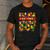 Mom And Dad Mama Birthday Boy Building Bricks Family Party Men's Casual T-Shirt Dark Grey