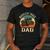 Monster Truck Dad Shirt Retro Vintage Monster Truck Shirt Men's Casual T-Shirt Dark Grey