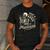 Mustache Dad Father’s Day Save A Horse Ride A Mustache Men's Casual T-Shirt Dark Grey