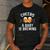 New Dad Baby Shower Cheers A Baby Is Brewing Men's Casual T-Shirt Dark Grey New Dad Baby Shower Cheers A Baby Is Brewing Men's Casual T-Shirt Dark Grey