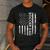 New First Time Dad To Be Symbol Tools Soccer Daddy DA1 Men's Casual T-Shirt Dark Grey