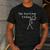 No Hunting Today Sad Stickman Men Hunters Hunting Dad Men's Casual T-Shirt Dark Grey