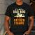 Not Dad BOD Its A Father Figure Fathers Day Daddy Papa Men's Casual T-Shirt Dark Grey