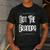 Not The Grandpa Old Dad Men's Casual T-Shirt Dark Grey