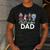 NUTCRACKER DAD Fun Christmas Ballet Parent Meme Men's Casual T-Shirt Dark Grey NUTCRACKER DAD Fun Christmas Ballet Parent Meme Men's Casual T-Shirt Dark Grey