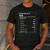 Nutrition Facts Dad Father's Day Shirt For Men Dad Men's Casual T-Shirt Dark Grey Nutrition Facts Dad Father's Day Shirt For Men Dad Men's Casual T-Shirt Dark Grey