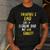 Theodore's Dad Text Men Boys Men's Casual T-Shirt Dark Grey
