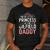 Oilfield Dad Oilfeild My Daddy Works In The Oilfield Men's Casual T-Shirt Dark Grey