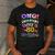 OMG It's My Dad's 80th Birthday Happy 80 Years Old Men's Casual T-Shirt Dark Grey