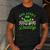 One Lucky Daddy St Patricks Day Dad Father Men's Casual T-Shirt Dark Grey One Lucky Daddy St Patricks Day Dad Father Men's Casual T-Shirt Dark Grey