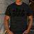 Papa Bird Father Day Dad Birds Quote Saying Men's Casual T-Shirt Dark Grey