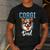 Pembroke Welsh Corgi Corgi Dad Men's Casual T-Shirt Dark Grey