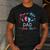 Pink Or Blue Dad Loves You Gender Reveal Men's Casual T-Shirt Dark Grey Pink Or Blue Dad Loves You Gender Reveal Men's Casual T-Shirt Dark Grey