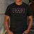 Pink Dad Est 2026 Logo Father 2026 Loading New Dad 2026 Men's Casual T-Shirt Dark Grey