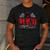 Pit Crew Race Car Racing Dad Family Birthday Party Men's Casual T-Shirt Dark Grey
