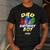 PJ Masks Group Shot Dad Of The Birthday Boy Logo Men's Casual T-Shirt Dark Grey