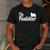 Pomeranian Father Dad The Pom Father Dog Lover Small Men's Casual T-Shirt Dark Grey