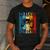 Pregnancy Announcement Dad Level Unlocked New Daddy Father Men's Casual T-Shirt Dark Grey