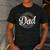 Promoted To Dad Est 2026 Stamp First Time Daddy To Be Men's Casual T-Shirt Dark Grey Promoted To Dad Est 2026 Stamp First Time Daddy To Be Men's Casual T-Shirt Dark Grey