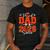 Proud Dad Of A 2026 Senior Basketball Graduation Family Men's Casual T-Shirt Dark Grey