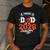 Proud Dad Of A 2026 Senior Basketball Graduation Men's Casual T-Shirt Dark Grey