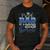 Proud Dad Of a Class Of 2026 Graduate Senior Graduation Men's Casual T-Shirt Dark Grey