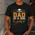 Proud Dad Of A Senior 2026 Class Of 2026 Graduate Men's Casual T-Shirt Dark Grey