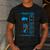 Proud Dad Of A T1D Warrior Type 1 Diabetes Awareness Men's Casual T-Shirt Dark Grey