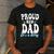 Proud New Dad It's A Boy Father To Be Soon To Be Dad Men's Casual T-Shirt Dark Grey Proud New Dad It's A Boy Father To Be Soon To Be Dad Men's Casual T-Shirt Dark Grey