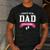Proud New Dad Its A Girl Baby Gender Announcement Men's Casual T-Shirt Dark Grey