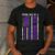 Proud NICU Dad Of NICU Warrior Micro Preemie Baby Father Men's Casual T-Shirt Dark Grey