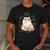 Ragdoll Cat Anatomy Cute Pet Mom Dad Cream Bicolor Men's Casual T-Shirt Dark Grey