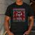 Red Sport Loud Proud Cheer Coach Dad Father's Day Men's Casual T-Shirt Dark Grey