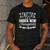 Retired Under New Management See Wife Retirement Men Dad Men's Casual T-Shirt Dark Grey