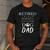 Retired Promoted To Stay At Home Dog Dad Men's Casual T-Shirt Dark Grey
